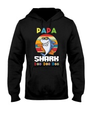Papa Sharks Doo Doo Doo Hooded Sweatshirt tile