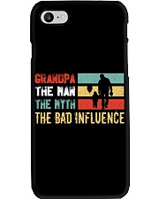 Grandpa The Man The Myth The Bad Influence Phone Case tile