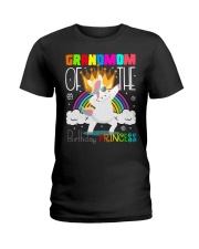 Grandmom Of Birthday Princess Ladies T-Shirt tile
