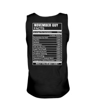 November Guy Facts Unisex Tank thumbnail
