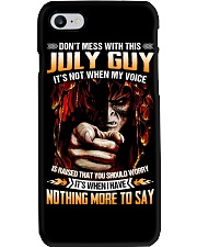 Don't Mess With This July Guy Phone Case tile