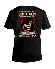 Don't Mess With This July Guy V-Neck T-Shirt tile