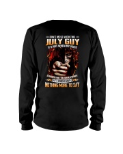 Don't Mess With This July Guy Long Sleeve Tee tile