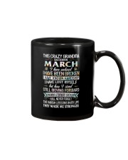 This Crazy Grandma Was Born In March Mug tile