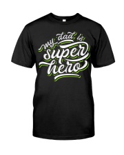 my dad supper hero-01 Premium Fit Mens Tee tile