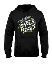 my dad supper hero-01 Hooded Sweatshirt tile
