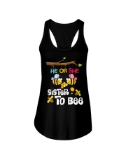 He or She Sister to bee Ladies Flowy Tank tile