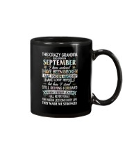 This Crazy Grandma Was Born In September Mug tile
