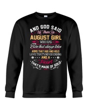 AUGUST GIRL WITH A HEART THAT'S MADE OF GOLD Crewneck Sweatshirt thumbnail
