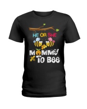 He or She Mommy to bee Ladies T-Shirt tile