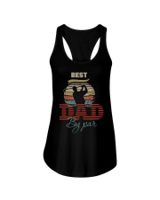 Best Dad By Par Ladies Flowy Tank tile