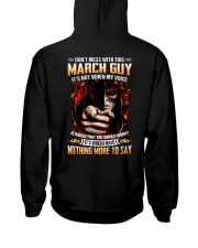 Don't Mess With This March Guy Hooded Sweatshirt tile