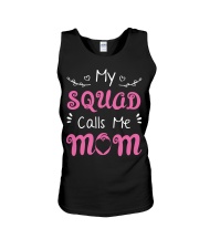 my squad calls me mom shirt Unisex Tank tile