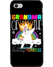 Grandma Of Birthday Princess Phone Case tile