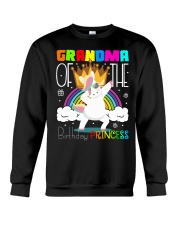 Grandma Of Birthday Princess Crewneck Sweatshirt tile