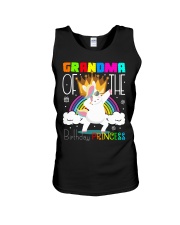 Grandma Of Birthday Princess Unisex Tank tile