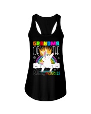 Grandma Of Birthday Princess Ladies Flowy Tank tile