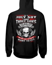 July Guy with Three Sides Hooded Sweatshirt thumbnail