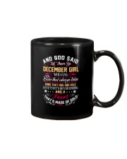 DECEMBER GIRL WITH A HEART THAT'S MADE OF GOLD Mug thumbnail