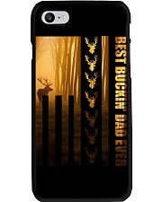 USA Flag Best BuckinDad Ever Deer Hunting Phone Case tile
