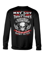 May Guy with Three Sides Crewneck Sweatshirt thumbnail