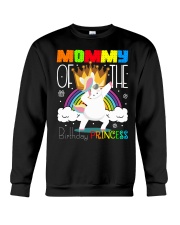 Mommy Of Birthday Princess Crewneck Sweatshirt tile