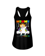 Mommy Of Birthday Princess Ladies Flowy Tank tile