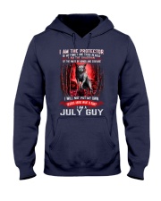JULY GUY IS THE PROTECTOR OF THE FAMILY Hooded Sweatshirt thumbnail