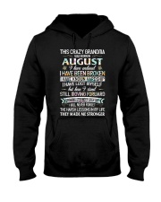This Crazy Grandma Was Born In August Hooded Sweatshirt tile