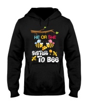 He or She Sister to bee Hooded Sweatshirt tile