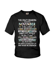 This Crazy Grandma Was Born In November Youth T-Shirt tile