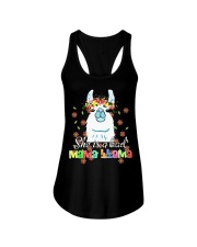 She Is A Bad Mama Llama Ladies Flowy Tank tile