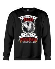 Being A Dad Crewneck Sweatshirt tile
