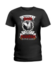 Being A Dad Ladies T-Shirt tile