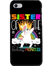 Sister Of Birthday Princess Phone Case tile