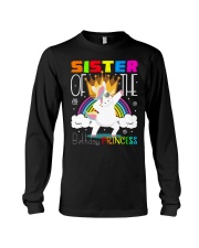 Sister Of Birthday Princess Long Sleeve Tee tile
