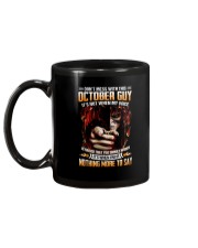 Don't Mess With This October Guy Mug tile