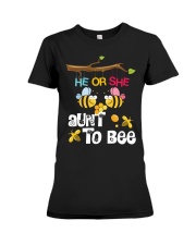 He or She Aunt to bee Premium Fit Ladies Tee tile