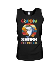 Grandpa Sharks Doo Doo Doo Unisex Tank tile