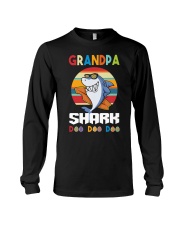 Grandpa Sharks Doo Doo Doo Long Sleeve Tee tile