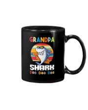 Grandpa Sharks Doo Doo Doo Mug tile