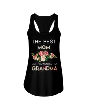 The Best Moms Get Promoted To Grandma Ladies Flowy Tank tile