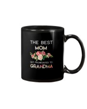 The Best Moms Get Promoted To Grandma Mug tile