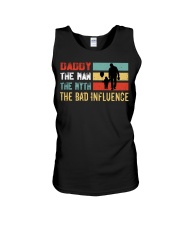 Daddy The Man The Myth The Bad Influence Unisex Tank tile