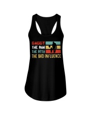 Daddy The Man The Myth The Bad Influence Ladies Flowy Tank tile