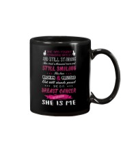 She has fought a thousand battles Mug tile