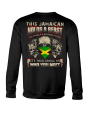 This Jamaican Holds A Beast Crewneck Sweatshirt thumbnail