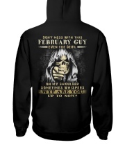 Don't Mess With This February Guy Hooded Sweatshirt thumbnail