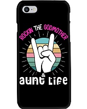 Rocking the godmother aunt life Phone Case tile