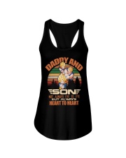 daddy and son Ladies Flowy Tank tile